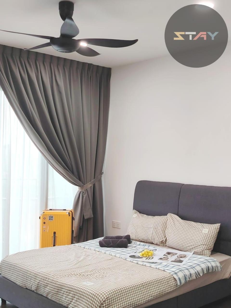 Almas Cozy Studio Escape Netflix 100Mbps Bystay Nusajaya  Buitenkant foto