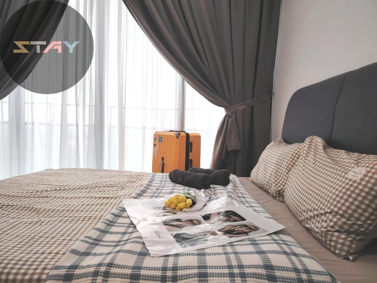Almas Cozy Studio Escape Netflix 100Mbps Bystay Nusajaya  Buitenkant foto